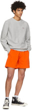 Noah Orange Winged Foot Rugby Shorts
