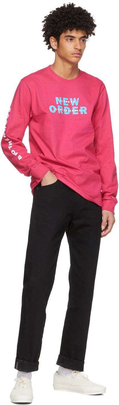 Noah Pink New Order Edition 'Bizarre Love Triangle' Long Sleeve T-Shirt