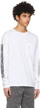 Noah White Zebra Pocket Long Sleeve T-Shirt