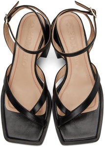 Nodaleto Black Bulla Arushi Heeled Sandals
