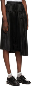 Noir Kei Ninomiya Black Pleated Skirt