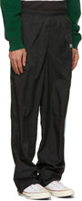 Noon Goons Black Taffeta Schoolyards Track Pants