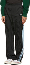 Noon Goons Black Taffeta Schoolyards Track Pants