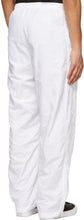Noon Goons White Taffeta Schoolyards Track Pants