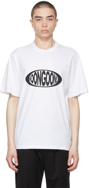 Noon Goons White Verified T-Shirt - T-shirt VÉRIFIÉ BLANC NOON GOONS - 정오 Goons 화이트 검증 된 T 셔츠