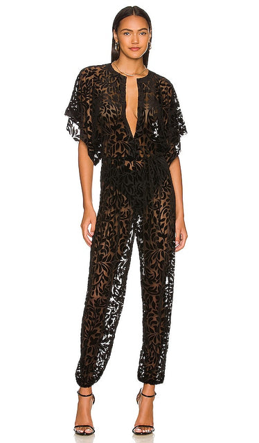 Norma Kamali Rectangle Jog Jumpsuit in Black NORMA KAMALI RECTANGE JOG JOG JOG Suit en noir 诺玛·卡马利（Norma Kamali）矩形慢跑连身裤黑色