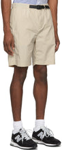Norse Projects Beige Packable Luther Cargo Shorts