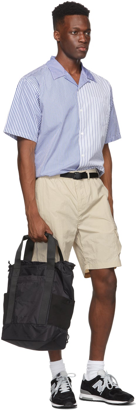 Norse Projects Beige Packable Luther Cargo Shorts