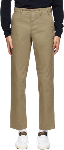 Norse Projects Beige Slim Aros Trousers - Pantalons Aros Slim Slim Beige - Norse Projects Beige Slim Aros 바지