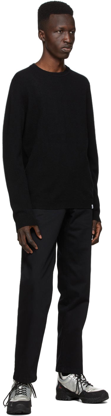 Norse Projects Black Wool Sigfred Sweater