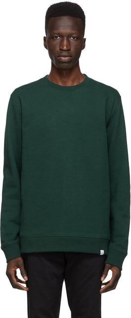 Norse Projects Blue Vagn Classic Sweatshirt - Sweat-shirt Blue Vagn Classic - 노르웨이 프로젝트 블루 VAGN 클래식 스웨터