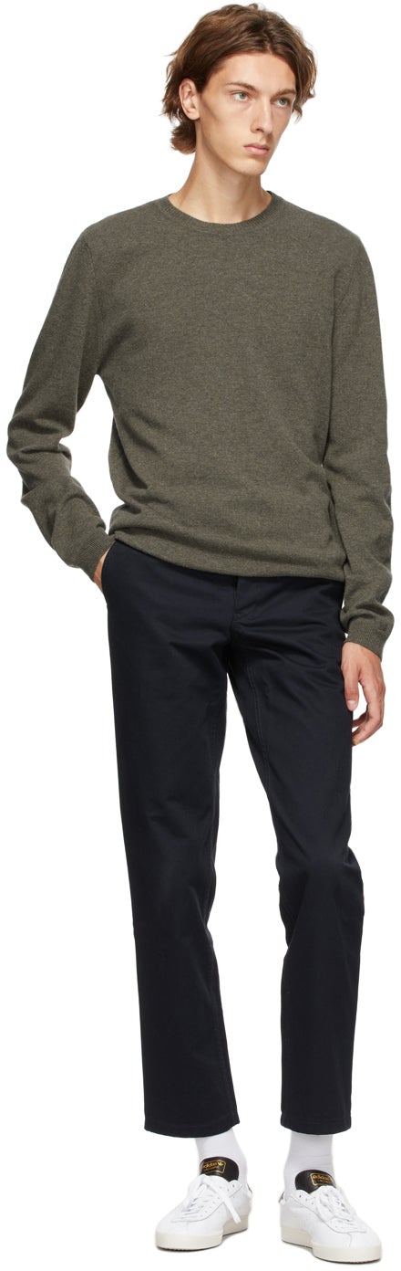 Norse Projects Green Wool Sigfred Sweater