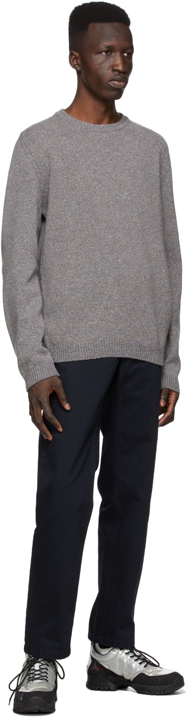 Norse Projects Grey Wool Sigfred Sweater