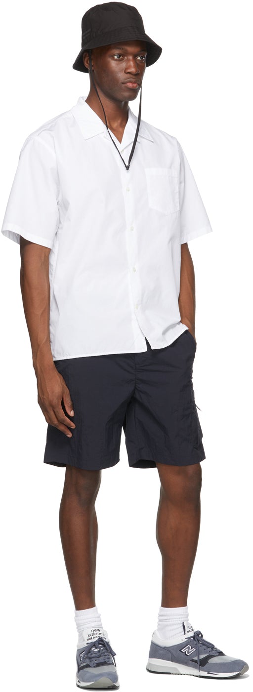 Norse Projects Navy Packable Luther Shorts