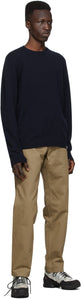 Norse Projects Navy Wool Sigfred Sweater
