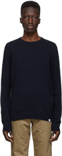 Norse Projects Navy Wool Sigfred Sweater - PROJETS NORSE PROJETS NAVY SIGFRED SIGFRED - 노르웨이 프로젝트 해군 양모 Sigfred 스웨터