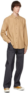 Nudie Jeans Beige Chuck Fluid Shirt