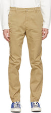 Nudie Jeans Beige Easy Alvin Trousers - Nudie Jeans Beige Easy Alvin Pantalons - Nudie 청바지 베이지가 쉬운 Alvin 바지