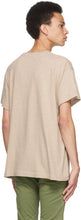 Nudie Jeans Beige Milton Recycled T-Shirt