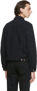 Nudie Jeans Black Denim Bobby Jacket