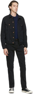 Nudie Jeans Black Denim Bobby Jacket