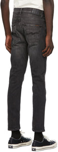 Nudie Jeans Black Grim Tim Jeans