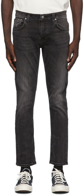 Nudie Jeans Black Grim Tim Jeans - Nudie jeans noir grim jean Tim - Nudie 청바지 검은 grim tim 청바지