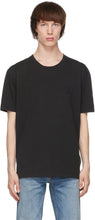 Nudie Jeans Black NJCO Circle Uno T-Shirt - Nudie Jeans Black NJCO Circle Uno T-shirt - Nudie 청바지 블랙 NJCO 서클 UNO T 셔츠