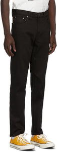 Nudie Jeans Black Steady Eddie II Jeans