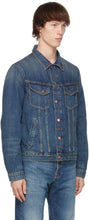 Nudie Jeans Blue Denim Bobby Real Deal Jacket