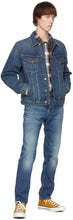 Nudie Jeans Blue Denim Bobby Real Deal Jacket