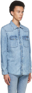 Nudie Jeans Blue George Shirt