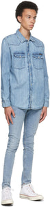 Nudie Jeans Blue George Shirt