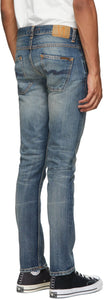 Nudie Jeans Blue Grim Tim Jeans