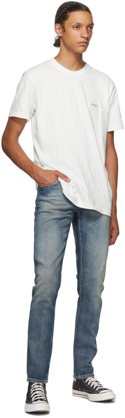 Nudie Jeans Blue Grim Tim Jeans