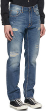 Nudie Jeans Blue Gritty Jackson Jeans