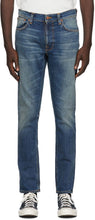 Nudie Jeans Blue Lean Dean Jeans - Nudie Jeans Blue Lean Dean Jeans - Nudie 청바지 블루 린 딘 청바지