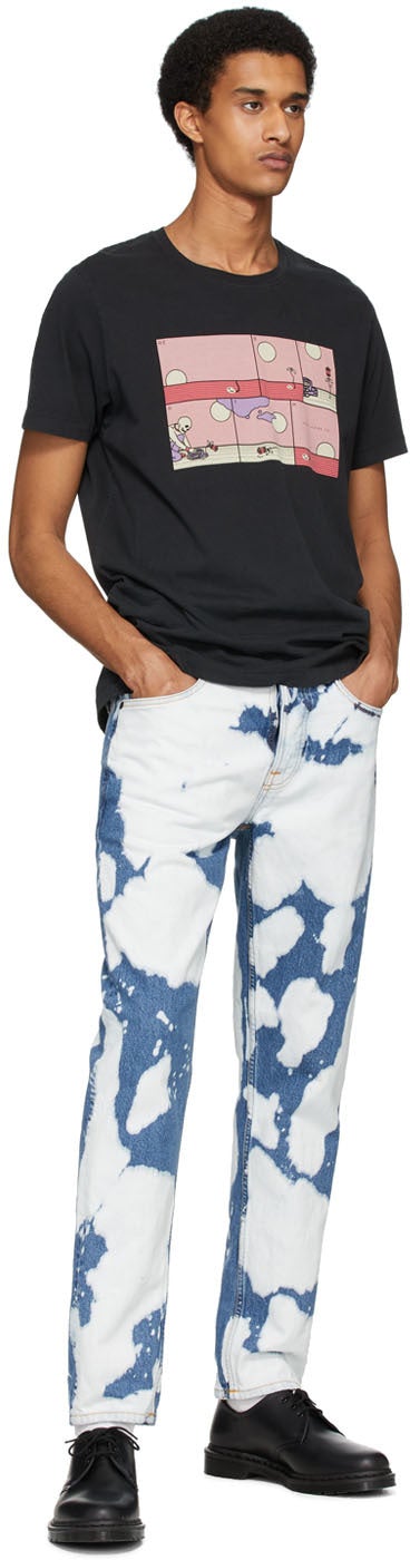 Nudie Jeans Blue Steady Eddie II Jeans