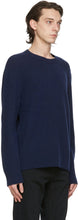 Nudie Jeans Blue Wool Hampus Sweater