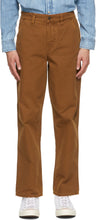 Nudie Jeans Brown Lazy Leo Trousers - Nudie Jeans Brown Pantalon Leo paresseux - Nudie 청바지 갈색 게으른 레오 바지