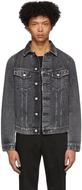 Nudie Jeans Grey Denim Billy Jacket - Nudie Jeans Grey Denim Billy Jacket - Nudie 청바지 그레이 데님 빌리 자켓