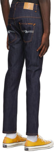 Nudie Jeans Indigo Dry Thin Finn Jeans