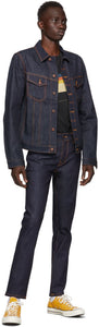 Nudie Jeans Indigo Dry Thin Finn Jeans