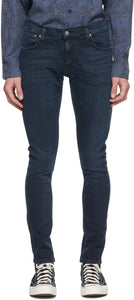 Nudie Jeans Indigo Tight Terry Jeans - Jeans Nudie Jeans Indigo Jeans Terry serré - Nudie 청바지 인디고 꽉 테리 청바지