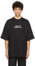 OAMC Black Fungi T-Shirt - T-shirt Fungi noir Oamc - OAMC 블랙 곰팡이 티셔츠