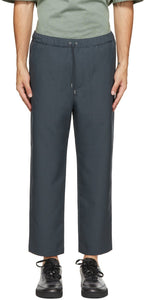 OAMC Blue Drawcord Trousers - Pantalon Cordon Bleu Oamc - OAMC 블루 드로잉 바지