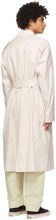 OVERCOAT Beige Crispy Cotton Trench Coat