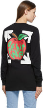 Off-White Black Apple Long Sleeve T-Shirt
