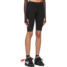 Off-White Black Athleisure Cycling Shorts