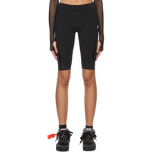 Off-White Black Athleisure Cycling Shorts